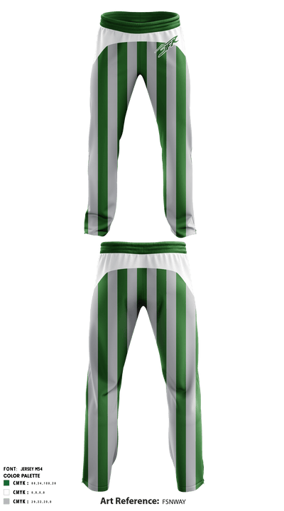 John F. Kennedy Rockets 27652410 Sweatpants - 1