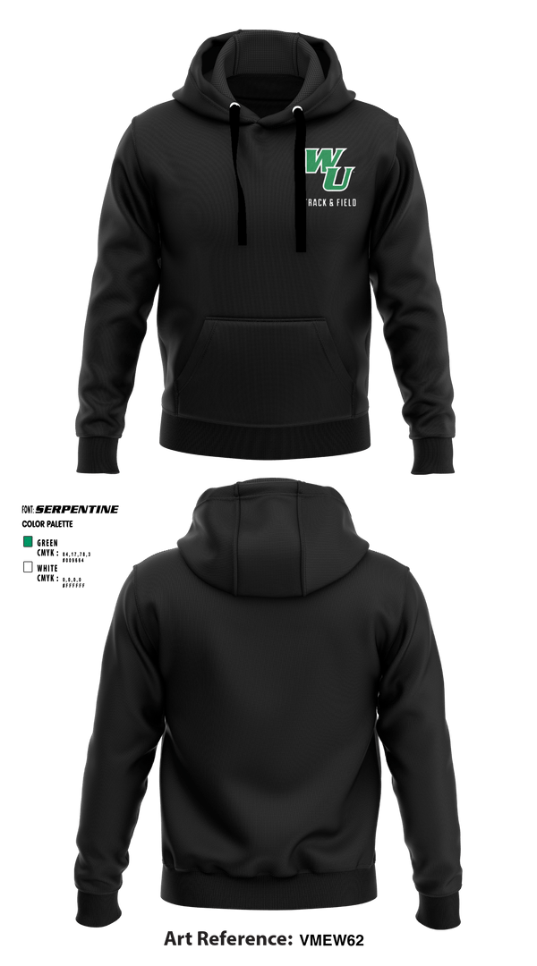 Hoodie, Wilmington University Track, Track & Field, Teamtime, Team time, sublimation, custom sports apparel, team uniforms, spirit wear, spiritwear, sports uniforms, custom shirts, team store, custom team store, fundraiser sports, apparel fundraiser