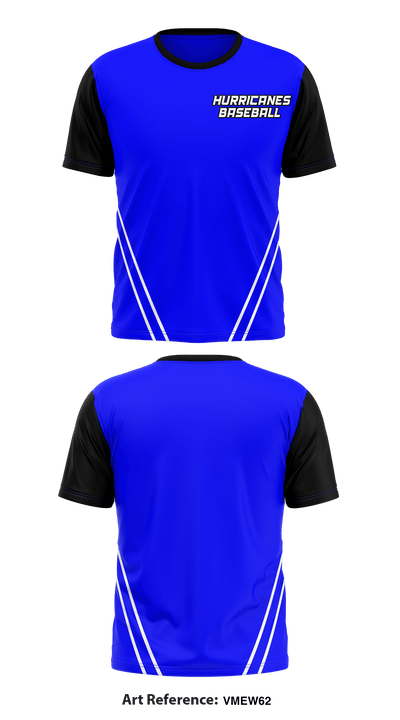 Hurricanes Baseball 17478298 Short Sleeve Performance Shirt - 1