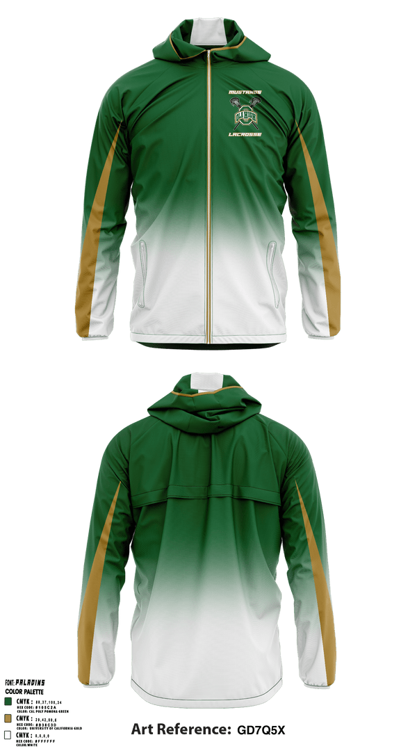 Windbreaker, Mustangs, Men's Lacrosse, Teamtime, Team time, sublimation, custom sports apparel, team uniforms, spirit wear, spiritwear, sports uniforms, custom shirts, team store, custom team store, fundraiser sports, apparel fundraiser