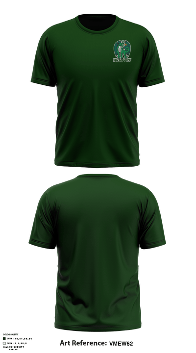 Duxbury High School Cheer 25834297 Short Sleeve Performance Shirt - 2