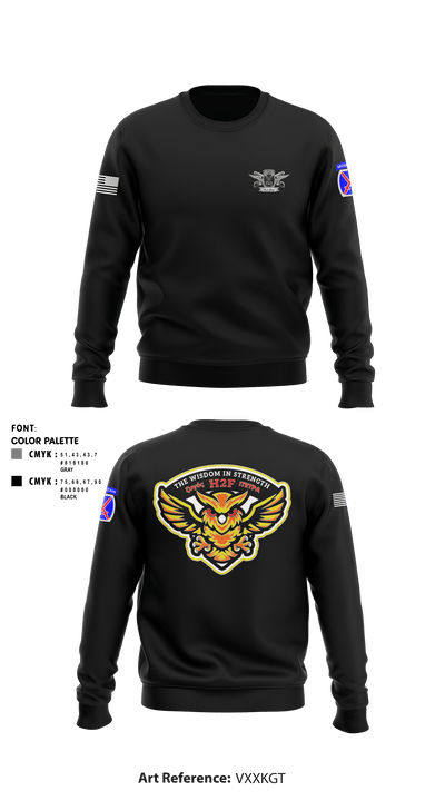 10th CAB H2F 35470377 Crew Neck Sweatshirt - 8
