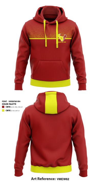 Hampton Cove Middle School 33906534 Hoodie - 1