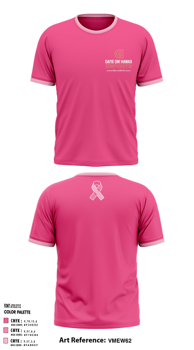Hawaii Gamers & Streaming Association 501c3 60906741 Short Sleeve Performance Shirt - 3