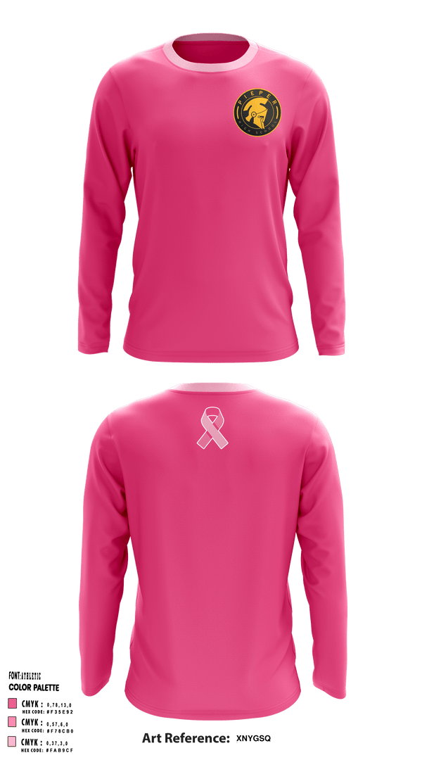 Long Sleeve Performance Shirt, Pieper High School Cross Country, Cross Country, Teamtime, Team time, sublimation, custom sports apparel, team uniforms, spirit wear, spiritwear, sports uniforms, custom shirts, team store, custom team store, fundraiser sports, apparel fundraiser