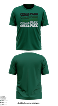 Cedar Park Timberwolves 13556335 Short Sleeve Performance Shirt - 13png