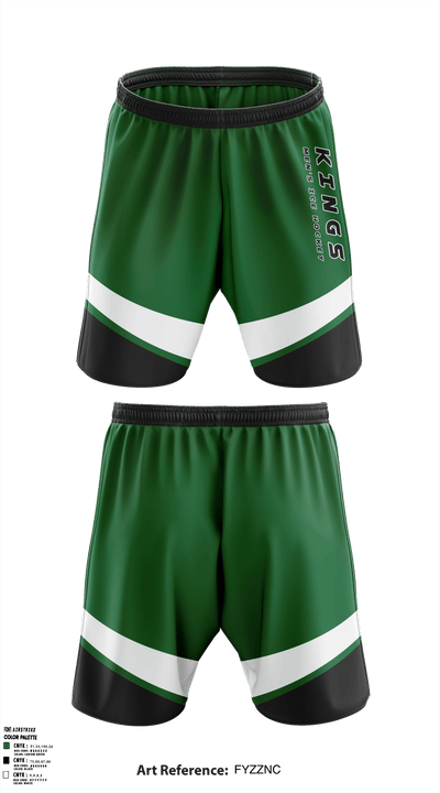 Kings 91304039 Athletic Shorts With Pockets - 1