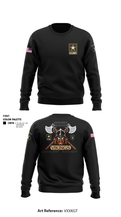 Corpus Christi Viking 49302040 Crew Neck Sweatshirt - 1
