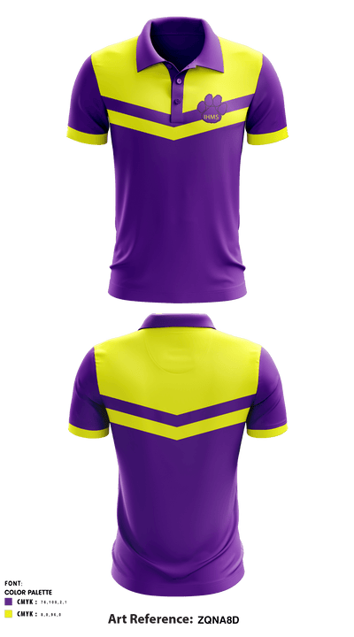 Independence High Magnet School 74440255 Short Sleeve Performance Polo - 1