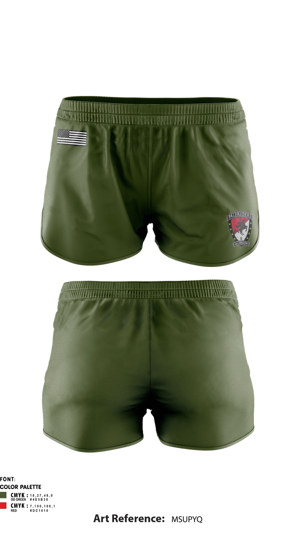 Ranger Panties, , Army, Teamtime, Team time, sublimation, custom sports apparel, team uniforms, spirit wear, spiritwear, sports uniforms, custom shirts, team store, custom team store, fundraiser sports, apparel fundraiser