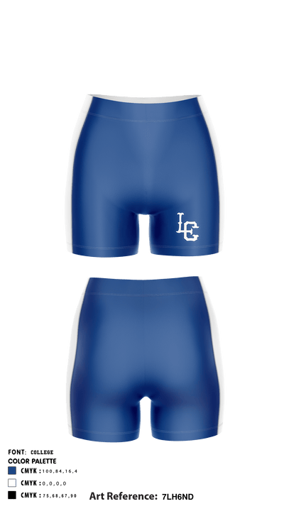 L'Anse Creuse High School Women's Volleyball 89770614 Womens Leggings - 1