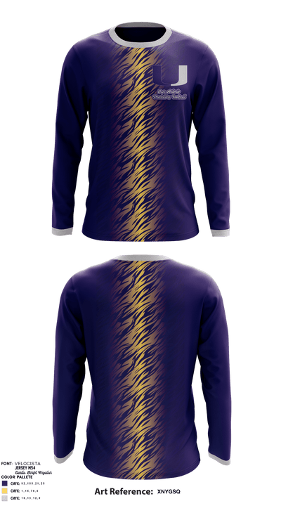 San Antonio Predators 16651278 Long Sleeve Performance Shirt - 2