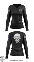 Heathens 69167047 Women's Long Sleeve V-neck Shirt - 1