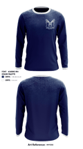 James Madison High School Wrestling 83670337 Long Sleeve Rash Guard Shirt - 1