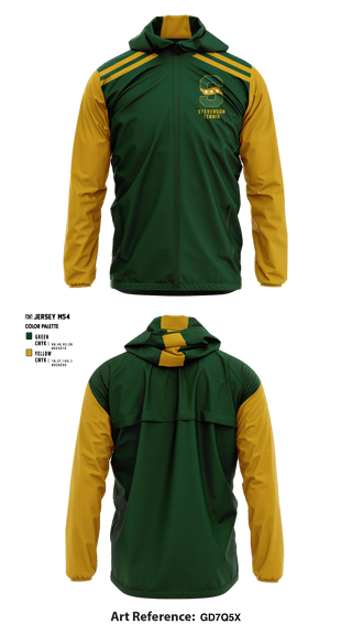 Windbreaker, Stevenson High School Tennis, Tennis, Teamtime, Team time, sublimation, custom sports apparel, team uniforms, spirit wear, spiritwear, sports uniforms, custom shirts, team store, custom team store, fundraiser sports, apparel fundraiser