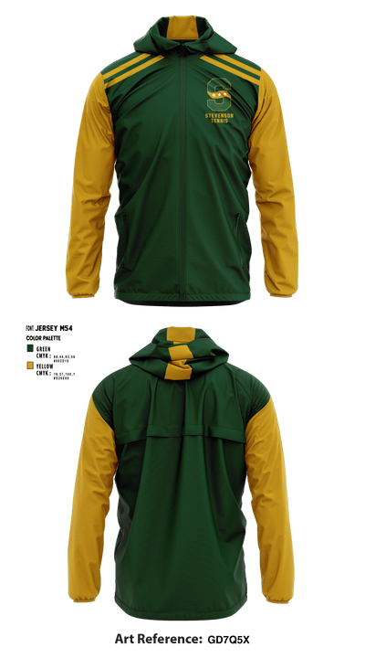 Stevenson High School Tennis 79066251 Windbreaker - 1