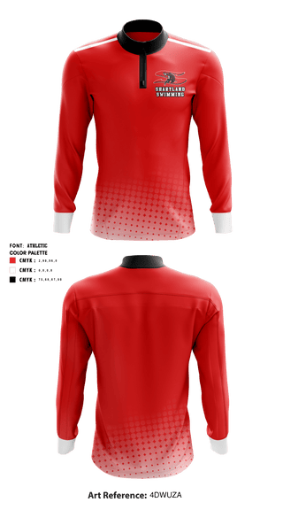 Quarter Zip Jacket, Sharyland High School Swimming, School Spirit Store, Teamtime, Team time, sublimation, custom sports apparel, team uniforms, spirit wear, spiritwear, sports uniforms, custom shirts, team store, custom team store, fundraiser sports, apparel fundraiser