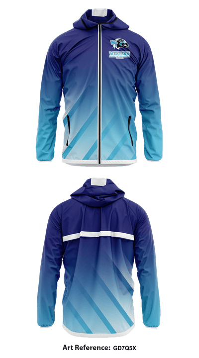 Western School of Technology Soccer 53910211 Windbreaker - 1