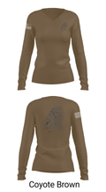 MASS-1 95800684 Women's Long Sleeve V-neck Shirt - 38