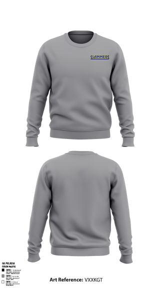 Crew Neck Sweatshirt, Slammers FP, Softball, Teamtime, Team time, sublimation, custom sports apparel, team uniforms, spirit wear, spiritwear, sports uniforms, custom shirts, team store, custom team store, fundraiser sports, apparel fundraiser