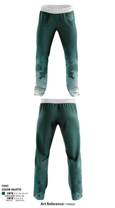 Farmington High School Tennis 47797336 Sweatpants - 1