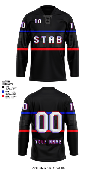 Hockey Jersey, STAB, Ice Hockey, Teamtime, Team time, sublimation, custom sports apparel, team uniforms, spirit wear, spiritwear, sports uniforms, custom shirts, team store, custom team store, fundraiser sports, apparel fundraiser