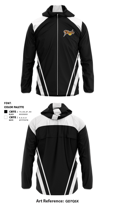Oxford Lassie League 47227698 Windbreaker - 2
