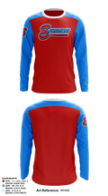 Eastmont Youth Baseball 44457782 Long Sleeve Performance Shirt - 1