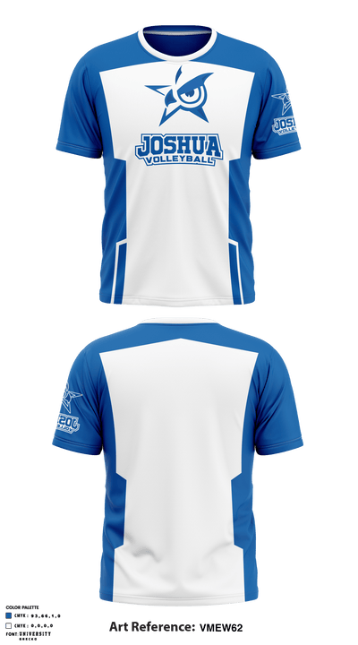 Joshua Volleyball 40324165 Short Sleeve Performance Shirt - 2