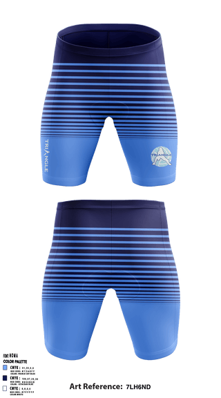 Men's Compression Shorts, Triangle Volleyball Club, Women's Volleyball, Teamtime, Team time, sublimation, custom sports apparel, team uniforms, spirit wear, spiritwear, sports uniforms, custom shirts, team store, custom team store, fundraiser sports, apparel fundraiser