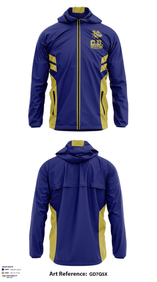 Windbreaker, C D Hylton High School Wrestling, Wrestling, Teamtime, Team time, sublimation, custom sports apparel, team uniforms, spirit wear, spiritwear, sports uniforms, custom shirts, team store, custom team store, fundraiser sports, apparel fundraiser