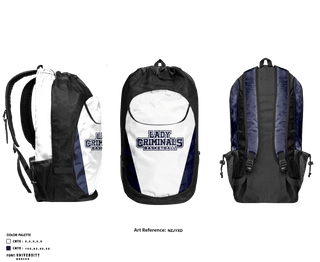 Gear Bag, Yuma High School Basketball, Men's Basketball, Teamtime, Team time, sublimation, custom sports apparel, team uniforms, spirit wear, spiritwear, sports uniforms, custom shirts, team store, custom team store, fundraiser sports, apparel fundraiser