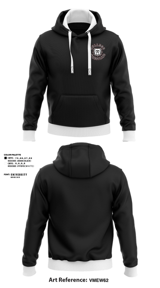 Hoodie, Bulldog Wrestling Club, Wrestling, Teamtime, Team time, sublimation, custom sports apparel, team uniforms, spirit wear, spiritwear, sports uniforms, custom shirts, team store, custom team store, fundraiser sports, apparel fundraiser