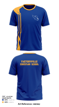Factoryville Christian School 78112632 Short Sleeve Performance Shirt - 3