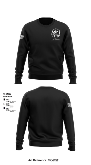 Crew Neck Sweatshirt, , Army, Teamtime, Team time, sublimation, custom sports apparel, team uniforms, spirit wear, spiritwear, sports uniforms, custom shirts, team store, custom team store, fundraiser sports, apparel fundraiser