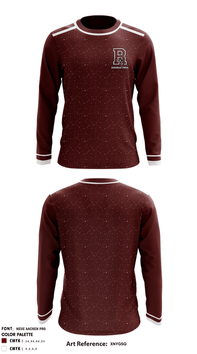 Rosemead High School Cheer 74452724 Long Sleeve Performance Shirt - 1