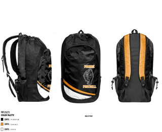 Gear Bag, Prairie City School Football, Football, Teamtime, Team time, sublimation, custom sports apparel, team uniforms, spirit wear, spiritwear, sports uniforms, custom shirts, team store, custom team store, fundraiser sports, apparel fundraiser