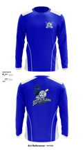 Scotch Plains Fanwood Youth Baseball Association 54320548 Long Sleeve Performance Shirt - 1