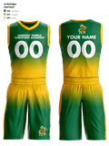 Harvest Temple Christian Academy Junior High School Basketball 97137941 Basketball Uniform - 2