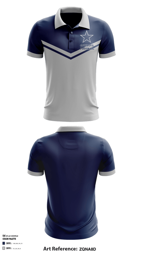 Short Sleeve Performance Polo, Sugar Land Cowboys Football, School Spirit Store, Teamtime, Team time, sublimation, custom sports apparel, team uniforms, spirit wear, spiritwear, sports uniforms, custom shirts, team store, custom team store, fundraiser sports, apparel fundraiser