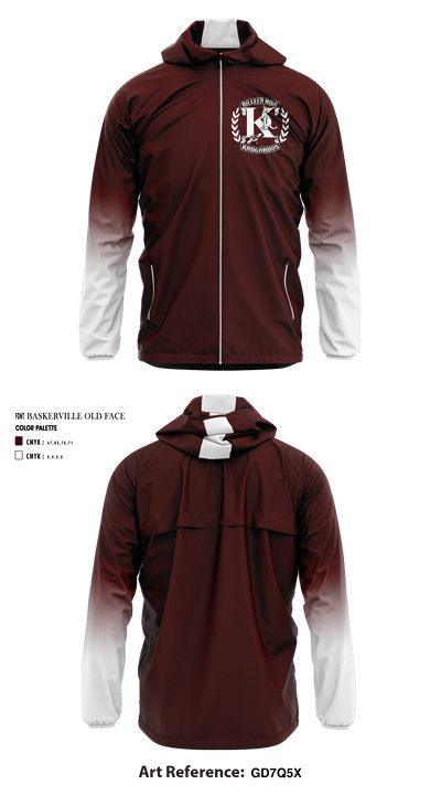 Killeen High School Swimming 39713049 Windbreaker - 1