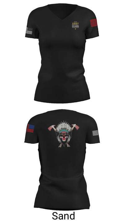 Apache 10748553 Women's Short Sleeve V-neck Shirt - 40