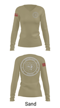 Gun Brothers 19899878 Women's Long Sleeve V-neck Shirt - 43