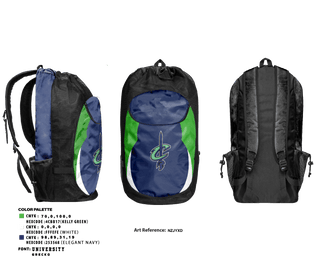 Gear Bag, Mid-Maryland Crestwood Basketball, Men's Basketball, Teamtime, Team time, sublimation, custom sports apparel, team uniforms, spirit wear, spiritwear, sports uniforms, custom shirts, team store, custom team store, fundraiser sports, apparel fundraiser