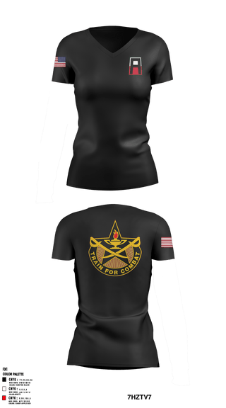 Women's Short Sleeve Vneck Shirt, , Army, Teamtime, Team time, sublimation, custom sports apparel, team uniforms, spirit wear, spiritwear, sports uniforms, custom shirts, team store, custom team store, fundraiser sports, apparel fundraiser