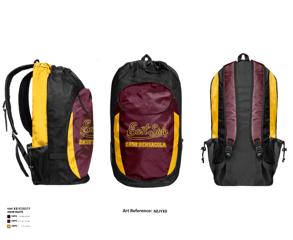 Gear Bag, Magee Field Rattlers Football, Football, Teamtime, Team time, sublimation, custom sports apparel, team uniforms, spirit wear, spiritwear, sports uniforms, custom shirts, team store, custom team store, fundraiser sports, apparel fundraiser