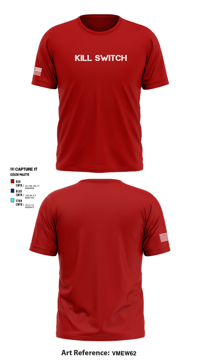 Kill switch 24738637 Short Sleeve Performance Shirt - 1