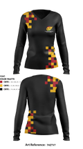Hawaii Gamers & Streaming Association 501c3 60906741 Women's Long Sleeve V-neck Shirt - 2