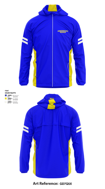 Homestead Girls Lacrosse 4619190 Windbreaker - 1