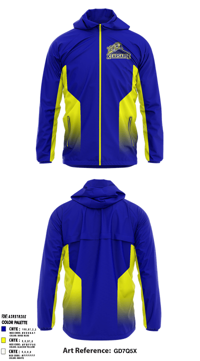 Kearsarge Regional High School 62912235 Windbreaker - 1